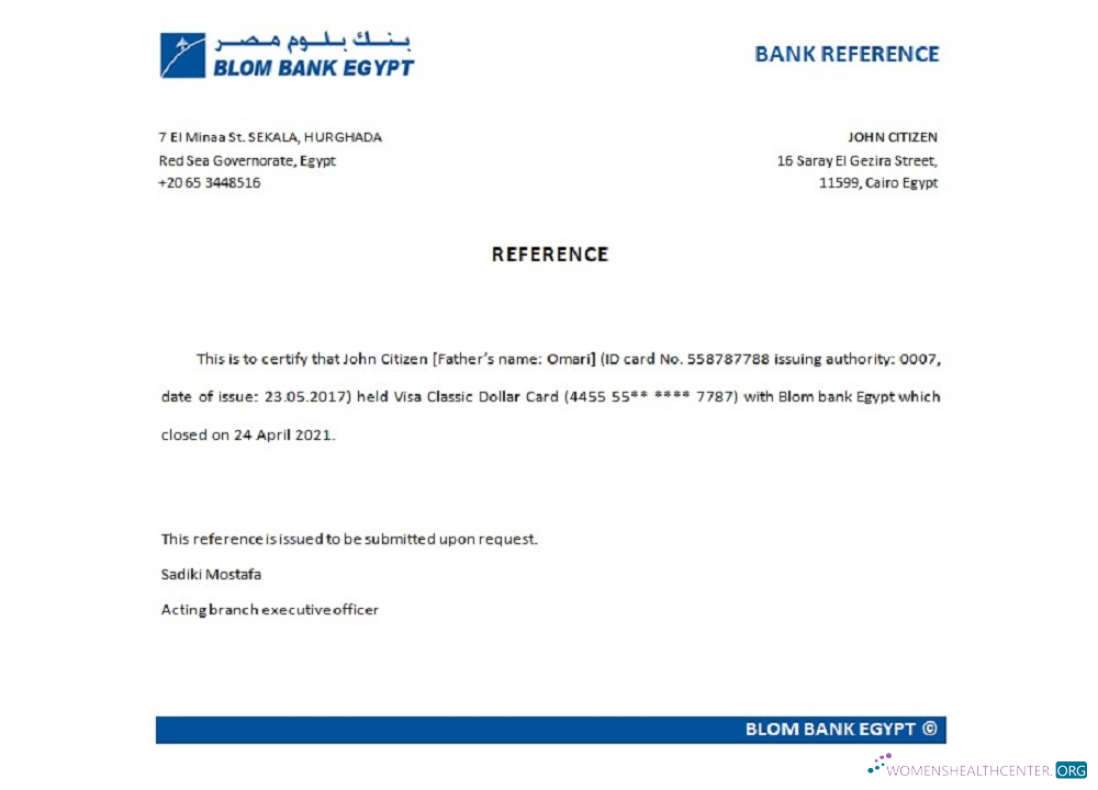 Download Egypt Blom Bank closure reference Photoshop template
